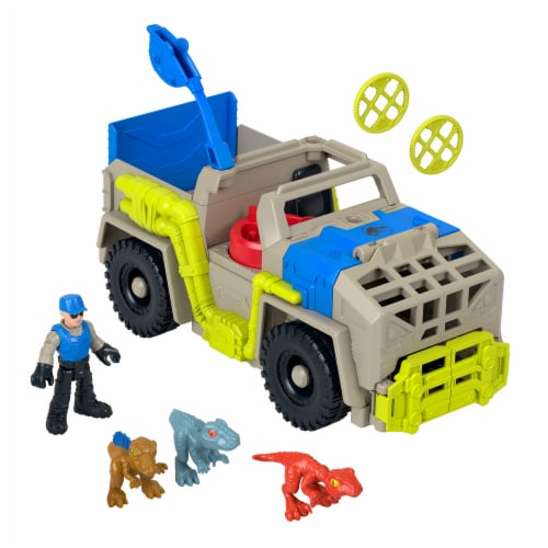 Fisher-Price® Imaginext Jurassic World Track Transport Dino Truck Perspective: left