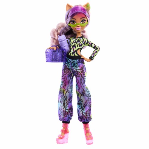 Mattel® Monster High Scare-adise Island™ Clawdeen Wolf™ Doll Perspective: left