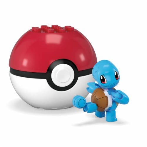MEGA™ Pokemon™ Squirtle Poke Ball Building Set Perspective: left