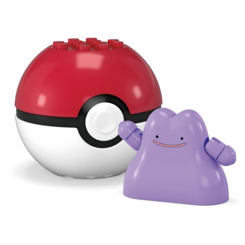 MEGA™ Pokemon™ Ditto Poke Ball Building Set Perspective: left
