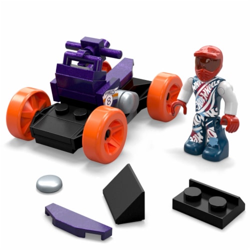 MEGA Hot Wheels Quad Rod Perspective: left