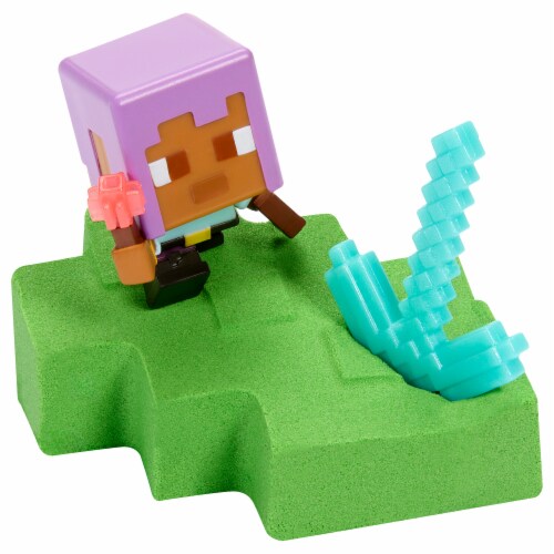 Mattel Minecraft Mini Mode Mining Figure Perspective: left