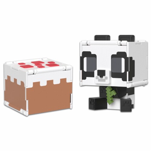 Minecraft Flippin Figs™ Panda Cake Action Figure Perspective: left
