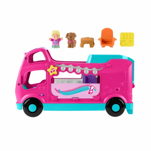 Fisher-Price Barbie Little Dreamcamper by Little People® Perspective: left