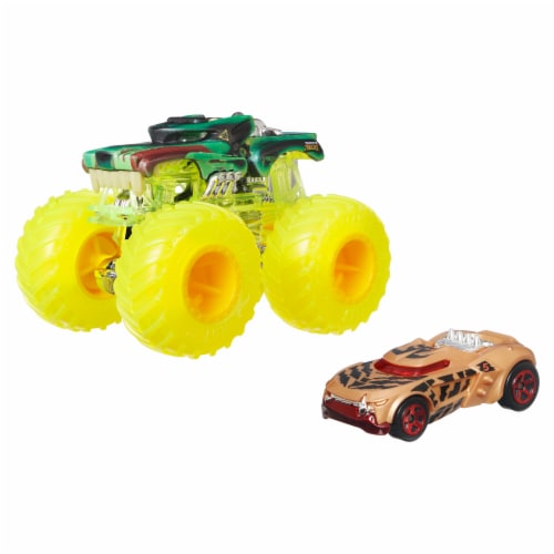 Mattel® Hot Wheels® Monster Trucks Hotweiler® Combo Pack Perspective: left