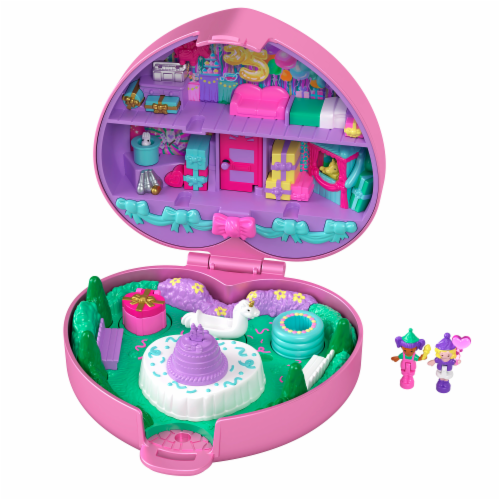 Mattel Polly Pocket 35th Birthday Partytime Stamper Perspective: left