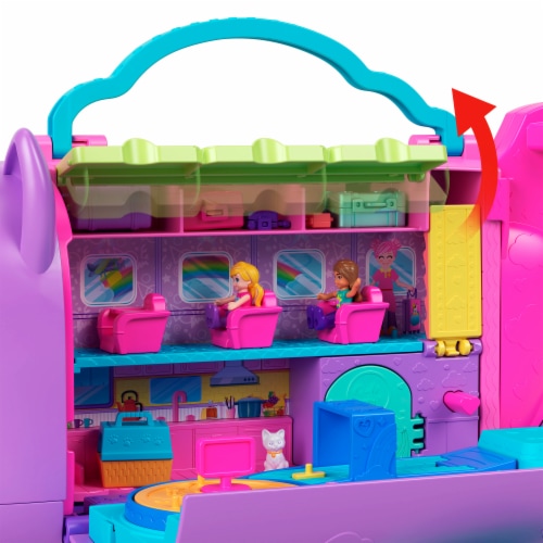 MAttel Polly™ Pocket Kitty Airways Playset Perspective: left