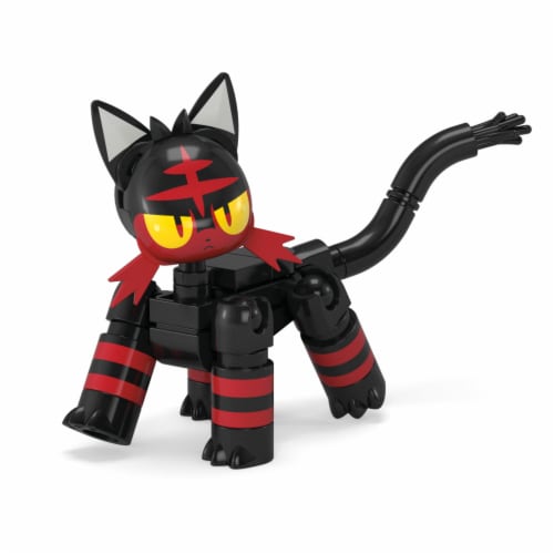 MEGA™ Pokemon™ Litten With Great Ball Building Set Perspective: left