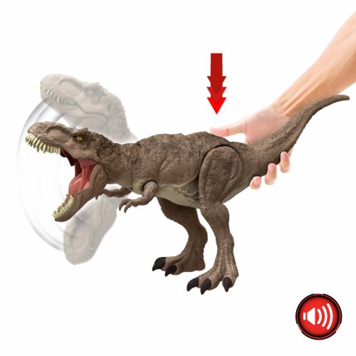 Mattel Jurassic World All-Out Attack Tyrannosaurus Rex Perspective: left