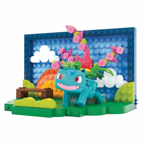 Mega™ Pokemon™ Park Scene Building Set Perspective: left
