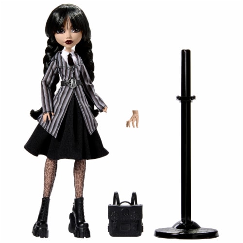 Monster High® Wednesday Addams Doll Perspective: left