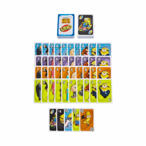 Mattel UNO® Despicable Me 4 Card Game Perspective: left