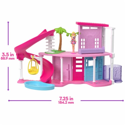 Mattel® Barbie Mini BarbieLand™ Doll and Accessories Perspective: left
