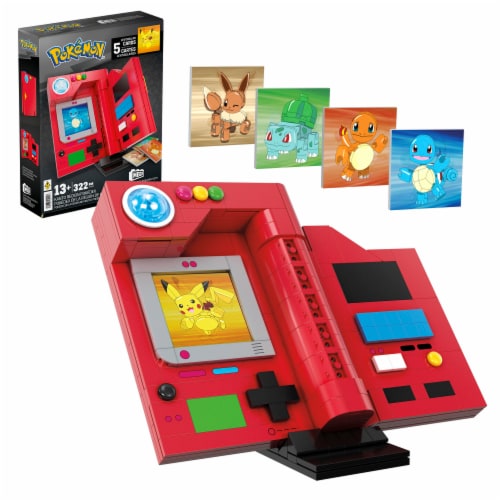 Mega™ Pokemon Pokedex Building Set Perspective: left