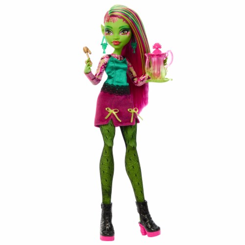 Mattel Monster High™ Skulltimate Secrets Venus Mcflytrap™ Doll Set Perspective: left