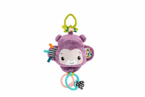 Fisher-Price® Sing Go Purple Monkey Plush Perspective: left