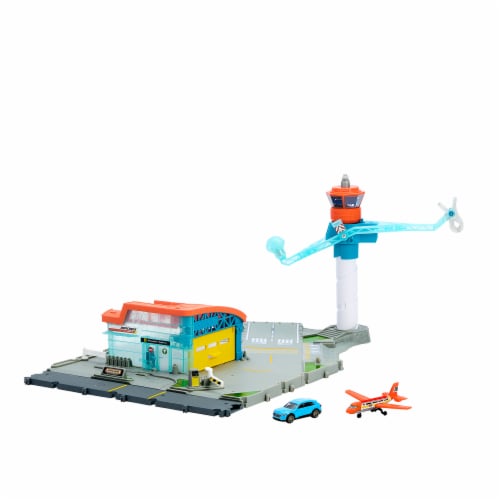 Mattel Matchbox Takeoff Adventure playset Perspective: left