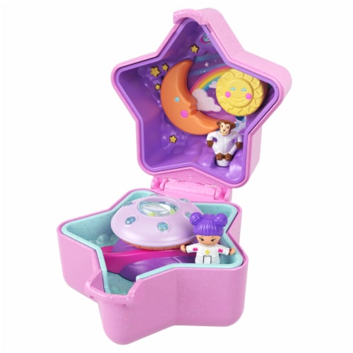 Mattel POLLY POCKET FAIRY MEADOW Ring and Case Perspective: left
