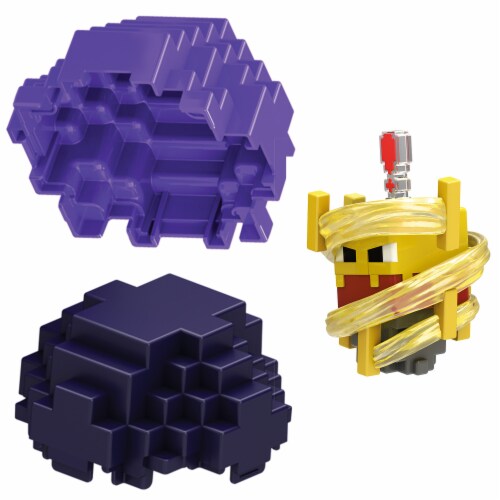 Mattel Minecraft Mini Mode Spawn Egg with Surprise Mini Figure - Heated Blaze Perspective: left