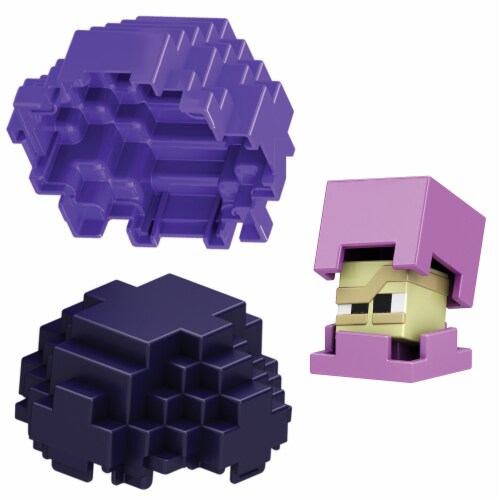 Mattel Minecraft Mini Suspicious Shulker Perspective: left