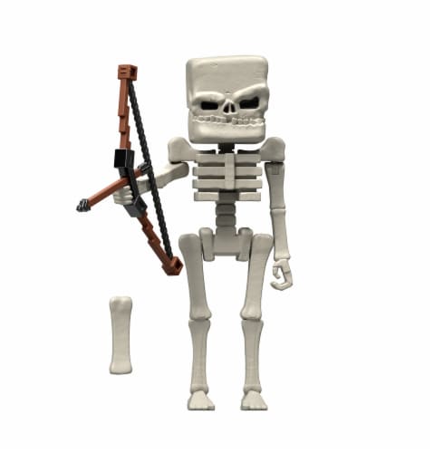 Mattel Minecraft Skeleton Figure Perspective: left
