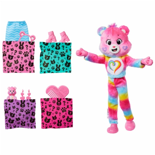 Mattel Care Bears™ Barbie Cutie™ Reveal Doll Perspective: left