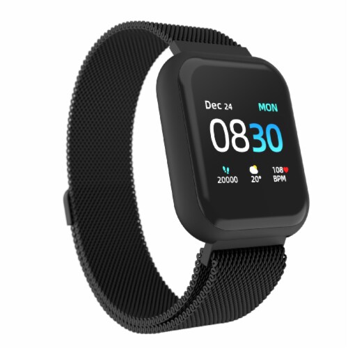 Itouch air 2 smartwatch with heart rate monitor and silicone strap deals