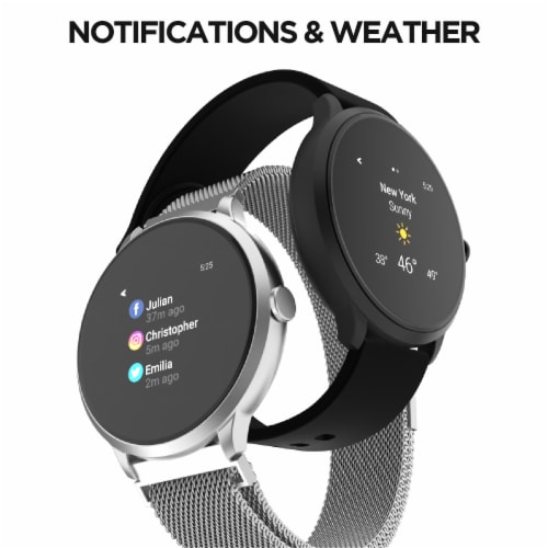 iTouch Sport 3 Smartwatch: Blush Case with Blush Strap Perspective: left