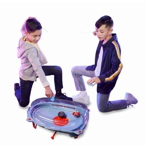 Hasbro Beyblade Burst Surge Speedstorm Motor Strike Battle Set Perspective: left