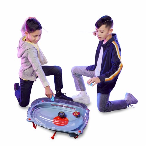 Hasbro Beyblade Burst Surge Speedstorm Motor Strike Battle Set Perspective: left