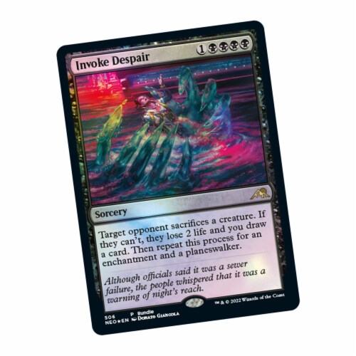 Magic Kamigawa Neon Dynasty Bundle Box Perspective: left