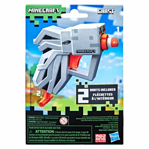 Nerf MicroShots Minecraft Ghast Perspective: left