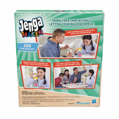 Jenga® Maker Perspective: left