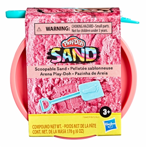 Play-Doh Sand Scoopable - Hot Pink Perspective: left