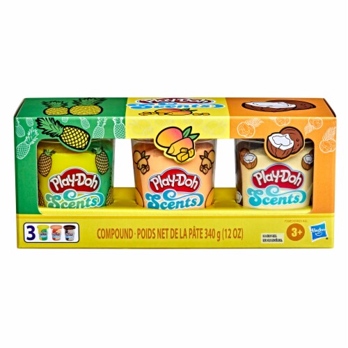 Play-Doh Scents Tropical Fruit Modeling Compound Perspective: left