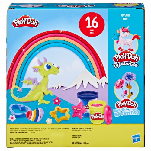 Play-Doh Sparkle and Scents Variety Pack Perspective: left