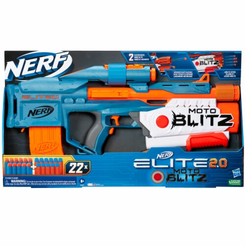 Hasbro F5872 Nerf Elite 2.0 Motoblitz CS-10 Blaster Perspective: left