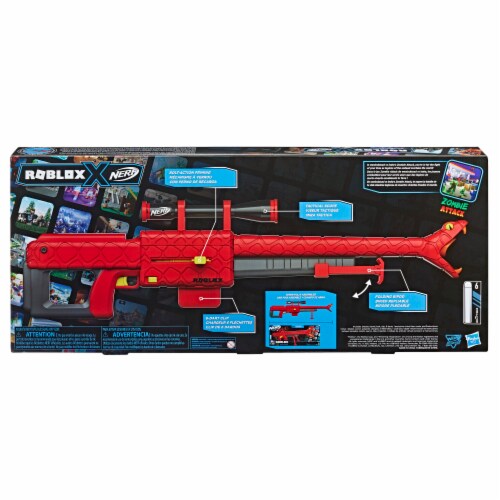 Nerf Roblox Zombie Attack Viper Strike Dart Blaster Perspective: left