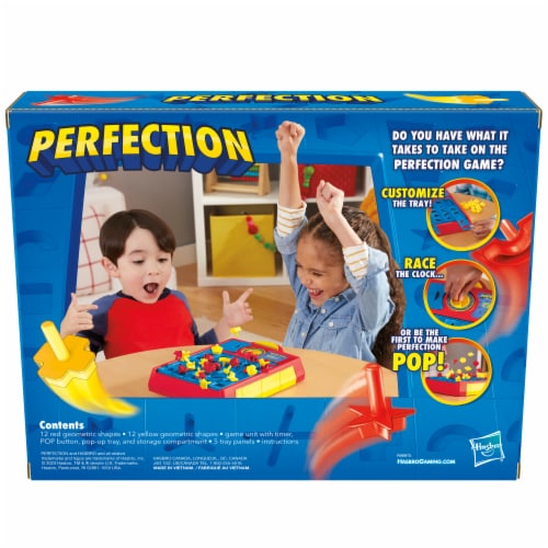 Hasbro® Perfection Refresh Playing Game Perspective: left