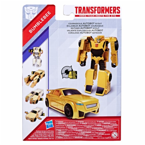 Hasbro Transformers Generations Authentics Alpha Bumblebee Perspective: left