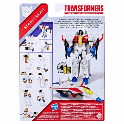 Hasbro Transformers Generations Authentics Starscream Perspective: left