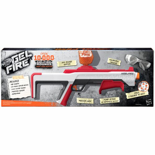 Nerf Pro Gelfire Raid Blaster Perspective: left