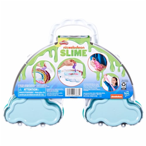 Hasbro Play-Doh Nickelodeon Slime Brand Rainbow Mixing Kit Perspective: left