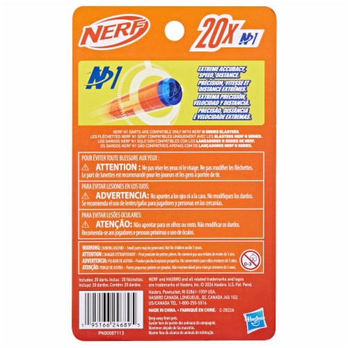 Hasbro Nerf N Series N1 Darts Perspective: left