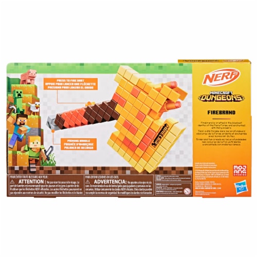 Nerf Minecraft Firebrand Perspective: left