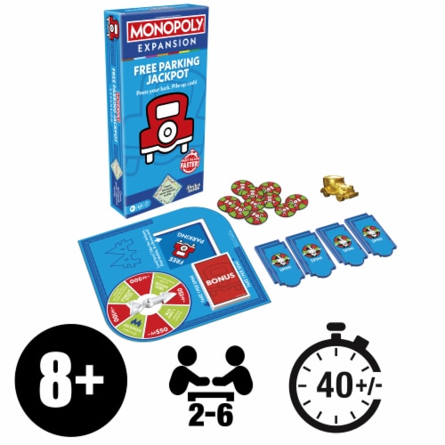 Monopoly Free Parking Jackpot EXPANSION Perspective: left