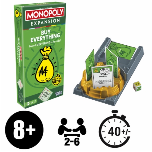Monopoly Buy Everything Expansion Perspective: left