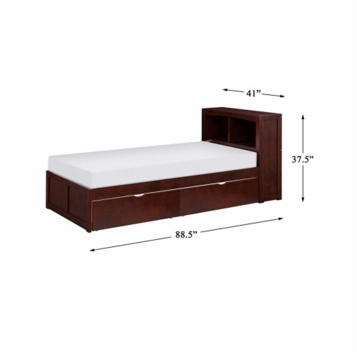 Pemberly row twin captain on sale storage bed