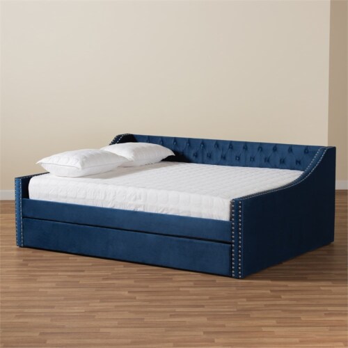 Blue full size daybed deals