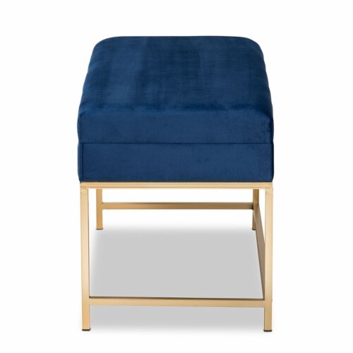 Large shop gold ottoman